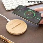 Brezžični napajalnik iz Bambusa InnovaGoods