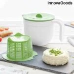 Kalup za pripravo svežega sira z navodili in recepti Freashy InnovaGoods