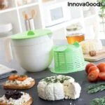 Kalup za pripravo svežega sira z navodili in recepti Freashy InnovaGoods