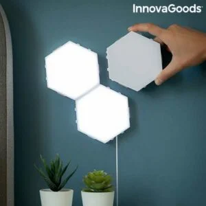 Komplet modularnih magnetnih in na dotik LED plošč Tilight InnovaGoods