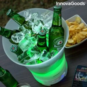 LED vedro z zvočnikom na ponovno polnjenje Sonice InnovaGoods