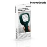 Lupa Magiolet InnovaGoods z LED- in UV-svetlobo, 3-kratna povečava