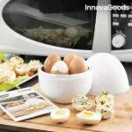 Mikrovalovka za Kuhanje Jajc z Recepti Boilegg InnovaGoods