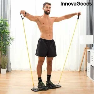 Sistem za vadbo z elastičnimi trakovi in vodnik z vajami Pulsher InnovaGoods