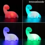 Večbarvna Svetilka Dinozaver z LED lučmi Lightosaurus InnovaGoods