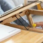 Zložljiva stranska miza iz bambusa Lapwood InnovaGoods