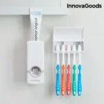 Razpršilnik Zobne Paste z Nosilcem za Zobne Ščetke InnovaGoods