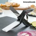 Škarjast Nož z Vgrajeno Mini Rezalno Desko Scible InnovaGoods