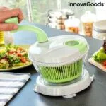 4-v-1 ročni spiner, sekljalnik in mešalnik z dodatki in recepti Chopix InnovaGoods