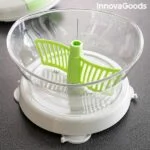 4-v-1 ročni spiner, sekljalnik in mešalnik z dodatki in recepti Chopix InnovaGoods