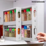 Drsno in vrtljivo stojalo za začimbe Rispick InnovaGoods