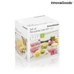 Komplet 10 nastavljivih kuhinjskih pokrovov za večkratno uporabo Lilyd InnovaGoods
