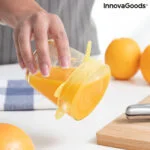 Komplet 10 nastavljivih kuhinjskih pokrovov za večkratno uporabo Lilyd InnovaGoods
