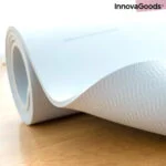 Nedrseča podloga za jogo s pozicijskimi črtami in vodnikom za vadbo Asamat InnovaGoods