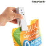 Polnilna tesnilka vrečk z rezalnikom in magnetom Rebasyl InnovaGoods
