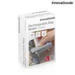 Polnilna tesnilka vrečk z rezalnikom in magnetom Rebasyl InnovaGoods