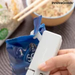 Polnilna tesnilka vrečk z rezalnikom in magnetom Rebasyl InnovaGoods