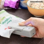 Polnilna tesnilka vrečk z rezalnikom in magnetom Rebasyl InnovaGoods