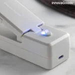 Polnilna tesnilka vrečk z rezalnikom in magnetom Rebasyl InnovaGoods
