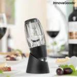 Profesionalni prezračevalnik vina s stojalom za stolp in podstavkom proti kapljanju Winair InnovaGoods
