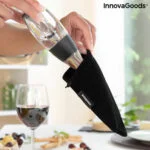 Profesionalni prezračevalnik vina s stojalom za stolp in podstavkom proti kapljanju Winair InnovaGoods