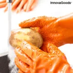 Rokavice za Čiščenje Sadja ter Zelenjave Glinis InnovaGoods