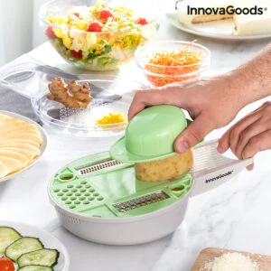 Večnamenski rezalnik 6 v 1 z dodatki in recepti Gradder InnovaGoods
