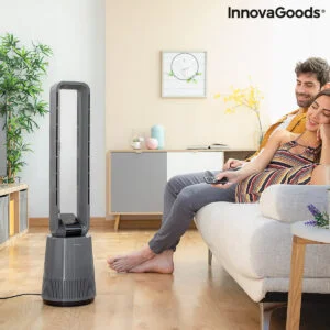 Ventilator brez kril s čistilnim filtrom in daljinskim upravljalnikom Bloho InnovaGoods