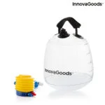 Zvonast utežni balon za polnjenje z vodo za fitnes trening in z vodnikom za vadbo Fibell InnovaGoods