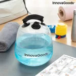 Zvonast utežni balon za polnjenje z vodo za fitnes trening in z vodnikom za vadbo Fibell InnovaGoods