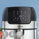 Cvrtnik brez Olja InnovaGoods Fryinn 3500 Črna Nerjaveče jeklo 1400 W 3,5 L