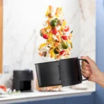 Cvrtnik brez Olja InnovaGoods Fryinn Lite 2000 Črna 1200 W 2 L