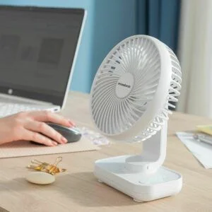 Namizni ventilator za polnjenje Fanrec InnovaGoods Ø5