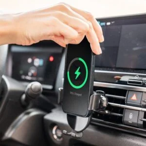 Brezžični avtomobilski nosilec s hitrim polnjenjem Chakar InnovaGoods