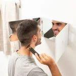 Kopalniško ogledalo z LED lučko in 360º pregledom SelfKut InnovaGoods