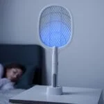 2 v 1 akumulatorski lopar za ubijanje insektov z UV svetlobo Elecfly InnovaGoods