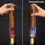 Polnilni električni odpirač za vino Corkout InnovaGoods