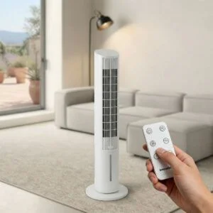 Prenosni Večnamenski Stolpni Izparilni Hladilnik z Daljinskim Upravljalnikom Hushly InnovaGoods