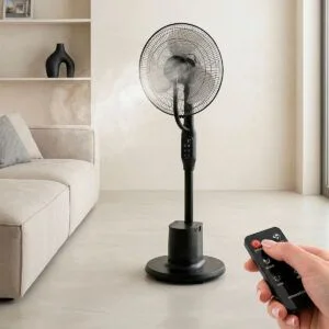 Ventilator s stojalom in razpršilcem na daljinsko upravljanje Sprair InnovaGoods