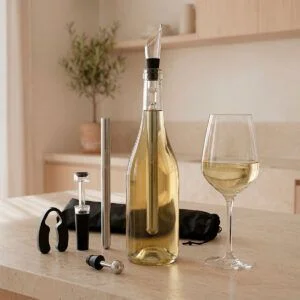 Set z Dodatki za Vino Chillour InnovaGoods 7 Kosi