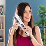 Parni keramični ravnalnik las Stemio InnovaGoods, 36 W