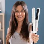 Parni keramični ravnalnik las Stemio InnovaGoods, 36 W