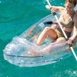 Prozoren napihljiv kajak Paros InnovaGoods z dodatki, 312 cm, 2 mesti
