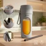 Polnilni prenosni mešalnik Wellsy InnovaGoods, 450 ml