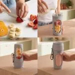 Polnilni prenosni mešalnik Wellsy InnovaGoods, 450 ml