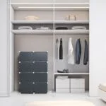 Modularno stojalo za čevlje InnovaGoods, sivo, za 36 parov