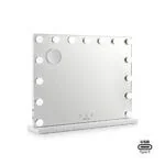 Toaletno ogledalo z LED osvetlitvijo Hollywood Glimma Deluxe InnovaGoods, 15 žarnic