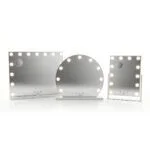 Toaletno ogledalo z LED osvetlitvijo Hollywood Glimma Deluxe InnovaGoods, 15 žarnic