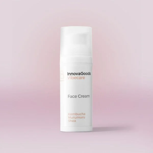 Vlažilna krema za obraz Kombucha Vibecare InnovaGoods, 50 ml