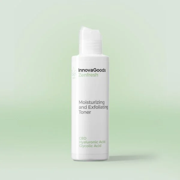 Vlažilni piling tonik za obraz CBD Zenfresh InnovaGoods, 150 ml